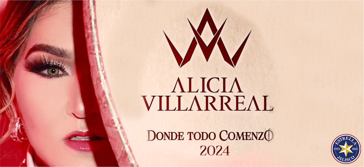 ALICIA VILLARREAL DONDE TODO COMENZO TOUR 2024