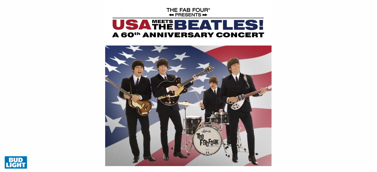 The Fab Four USA Meets The Beatles!